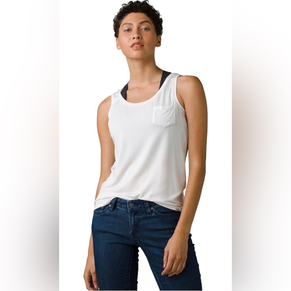NWT Prana Foundation Scoop Neck Tank
